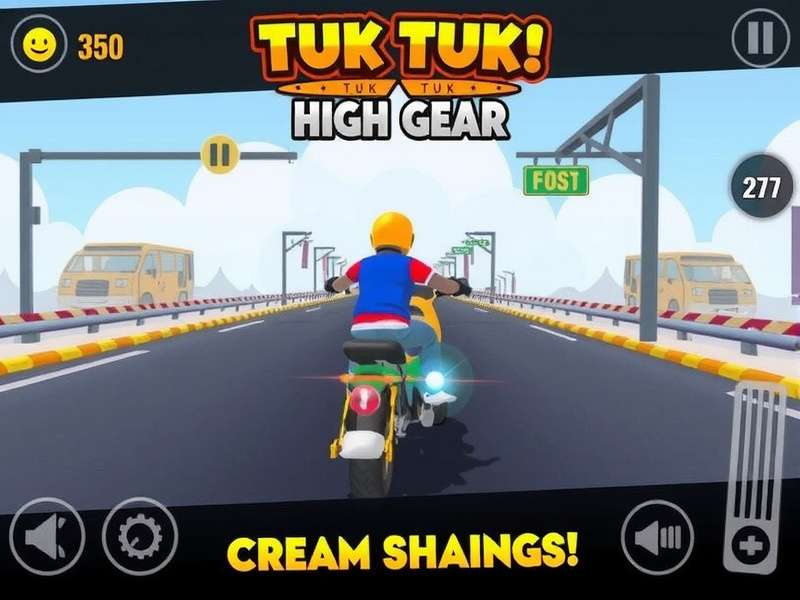 Tuk Tuk High Gear gameplay screenshot